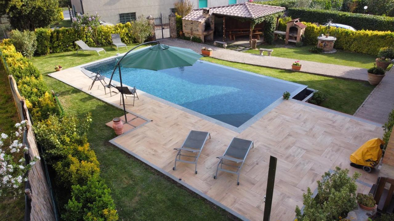 Casa Dani Con Piscina Privata Apartment Monticiano Luaran gambar
