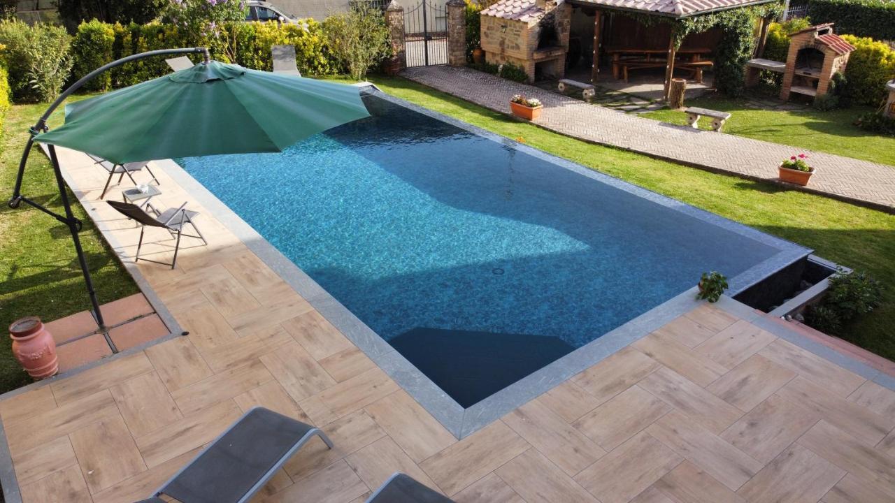 Casa Dani Con Piscina Privata Apartment Monticiano Luaran gambar